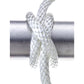 Solid-Braid Nylon Anchor Line, White, 3/8in x 50ft