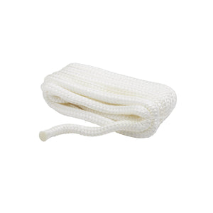 Double Braid Nylon Dock Line, White, 5/8in x 20ft