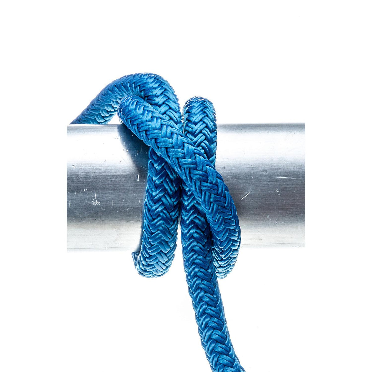 Double Braid Nylon Dock Line, Blue, 3/8in x 15ft