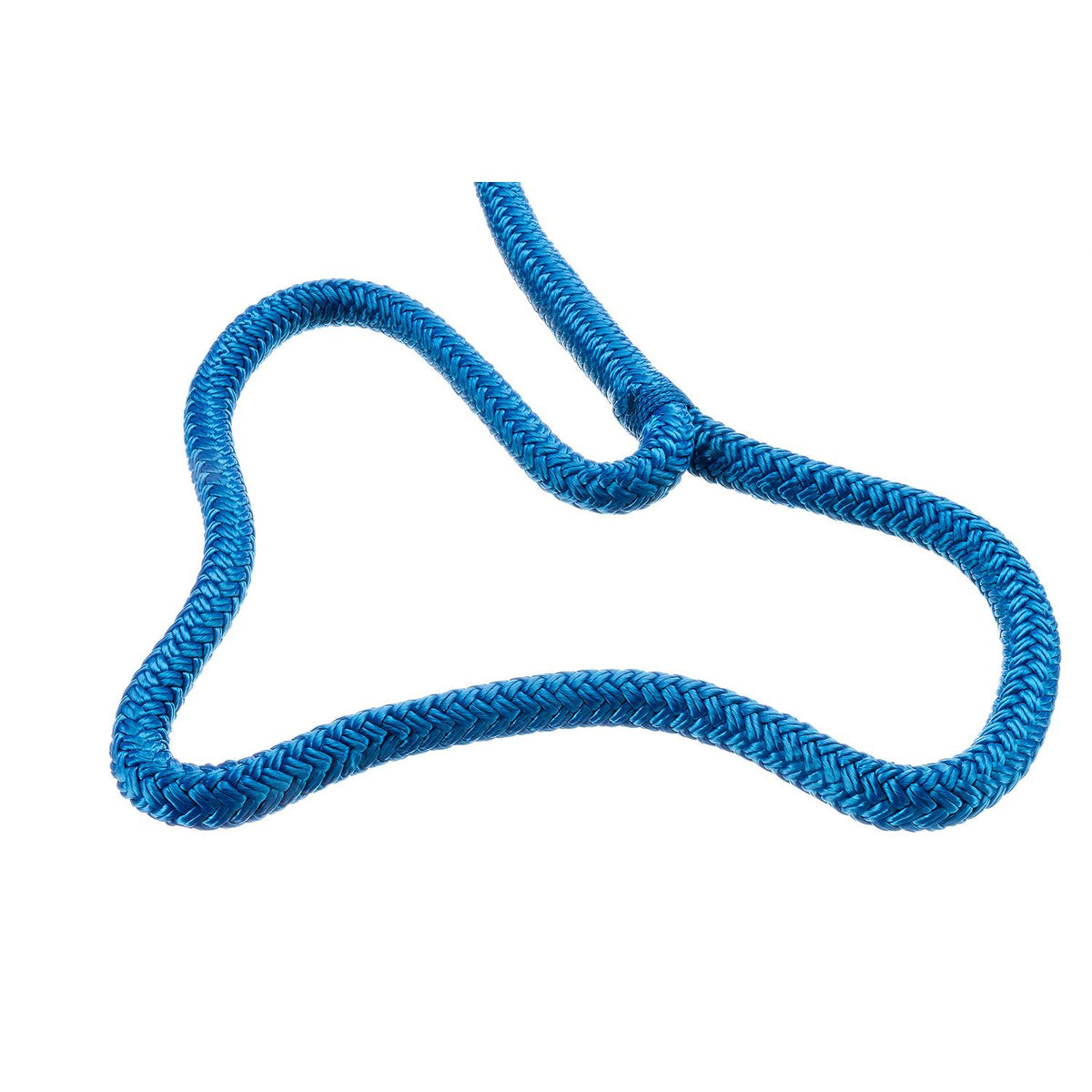 Double Braid Nylon Dock Line, Blue, 1/2in x 15ft