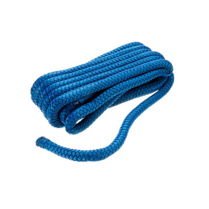 Double Braid Nylon Dock Line, Blue, 1/2in x 15ft