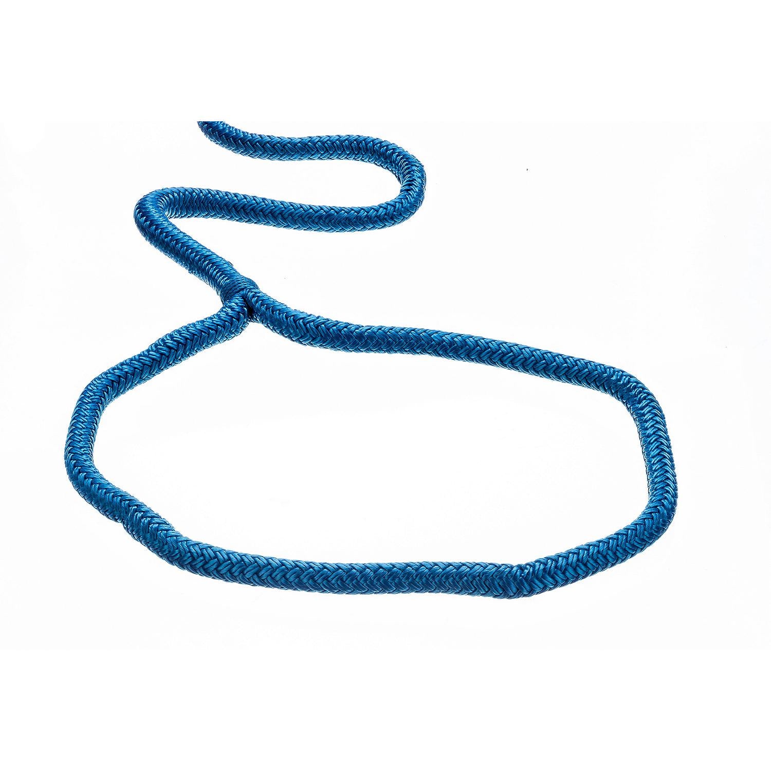 Double Braid Nylon Dock Line, Blue, 1/2in x 25ft