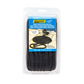 Double Braid Nylon Dock Line, Black,  1/2in x 20ft