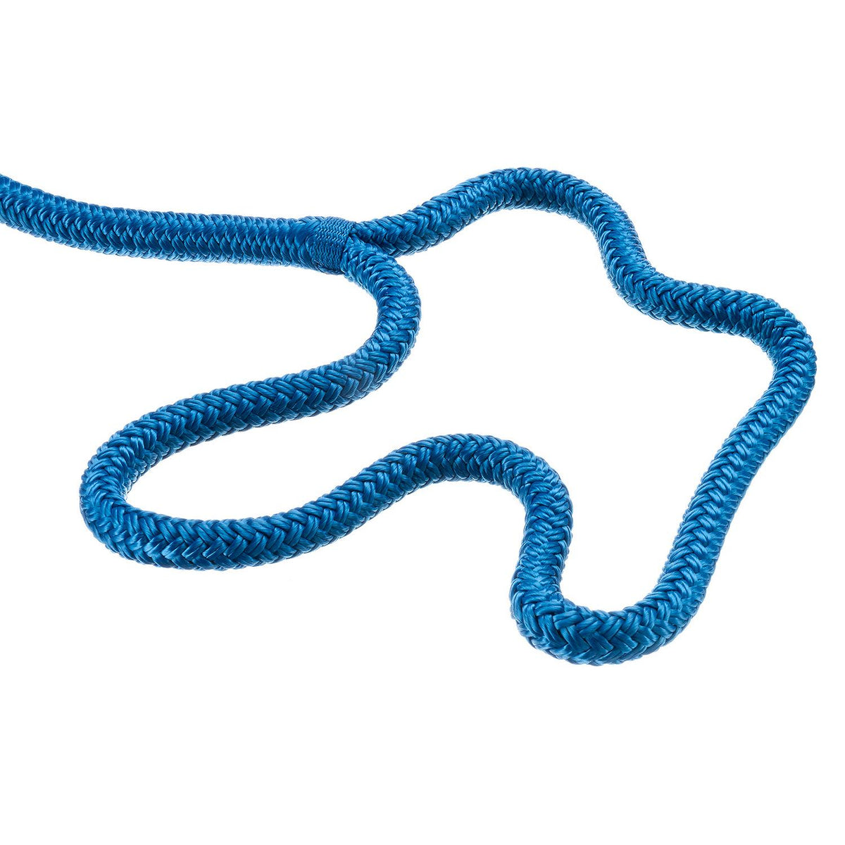 Double Braid Nylon Dock Line, Blue, 1/2in x 20ft