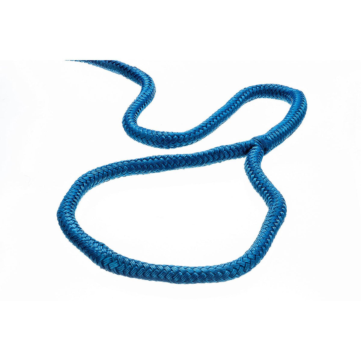 Double Braid Nylon Dock Line, Blue, 5/8in x 35ft