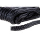 Double Braid Nylon Dock Line, Black, 5/8in x 25ft
