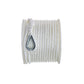 3-Strand Twisted Nylon Anchor Line, White, 3/8in x 150