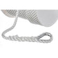 3-Strand Twisted Nylon Anchor Line, White, 1/2in x 250ft