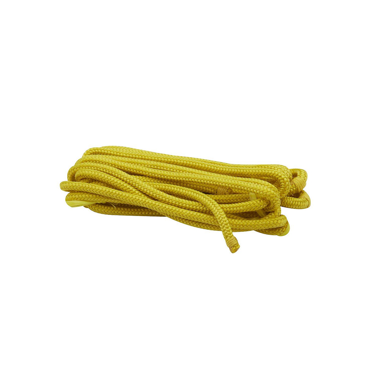 Double Braided Nylon Fender Line, Yellow, 1/4in x 6ft, 2/PK