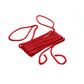 Double Braided Nylon Fender Line, Red, 1/4in x 6ft, 2/PK