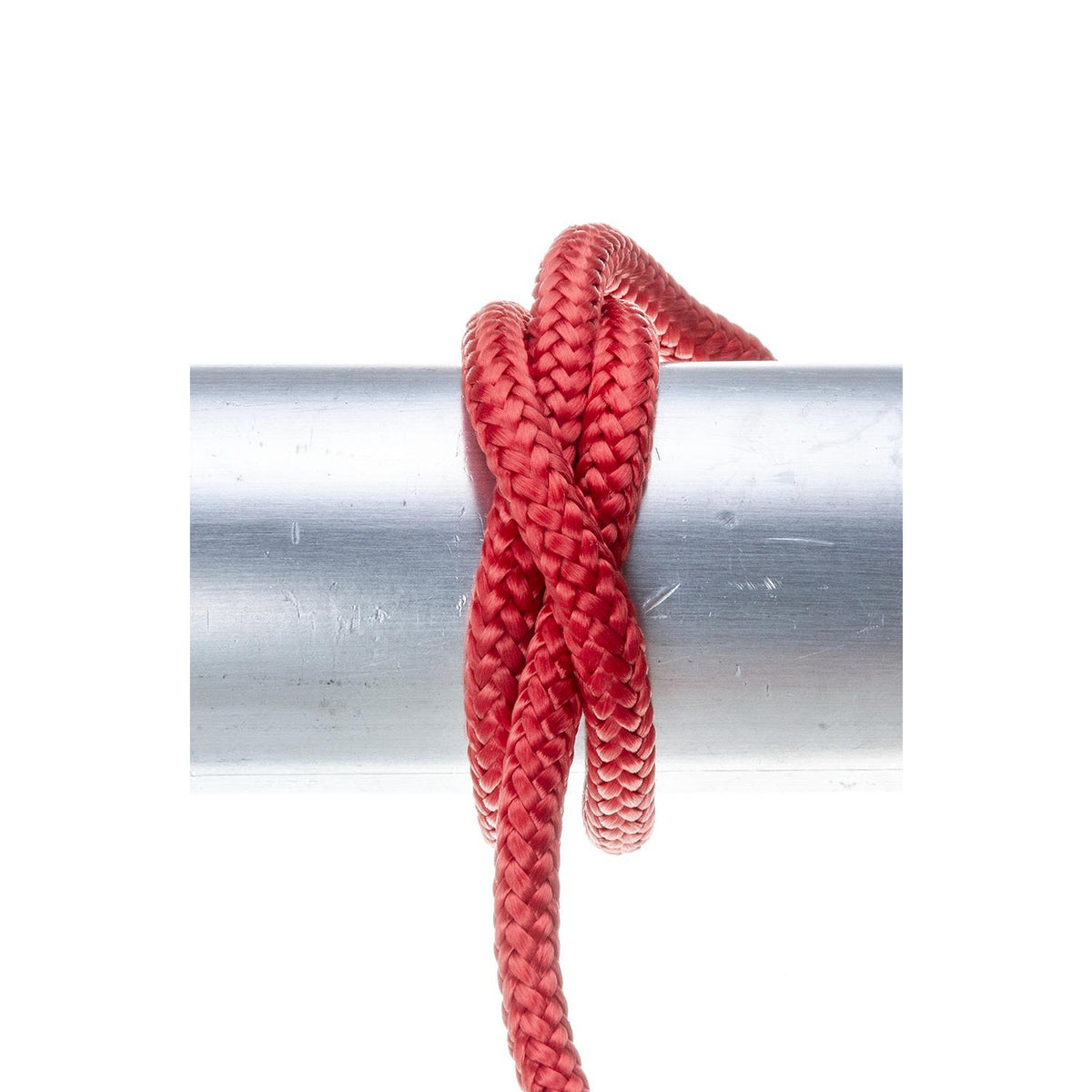 Double Braided Nylon Fender Line, Red, 1/4in x 6ft, 2/PK