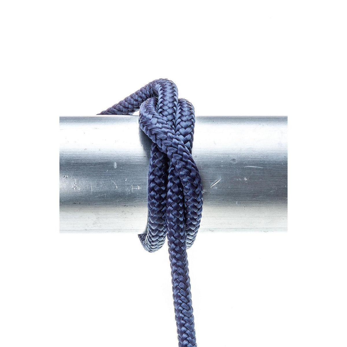 Double Braided Nylon Fender Line, Navy, 1/4in x 6ft, 2/PK