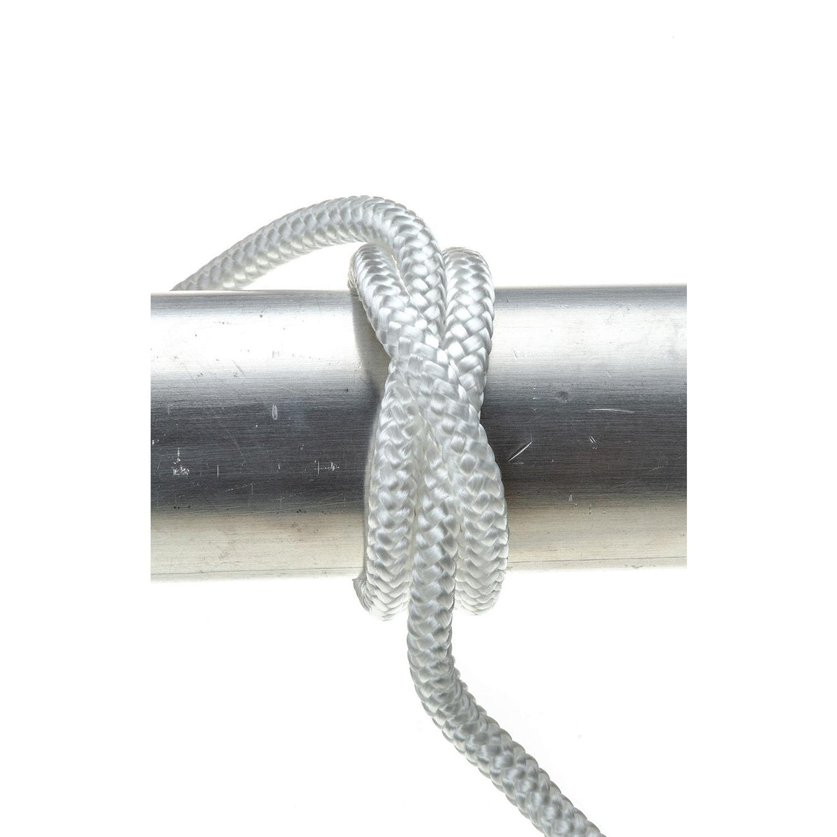 Double Braided Nylon Fender Line, White, 1/4in x 6ft, 2/PK