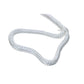 Double Braided Nylon Fender Line, White, 3/8in x 6ft, 2/PK