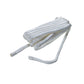 Double Braided Nylon Fender Line, White, 3/8in x 6ft, 2/PK