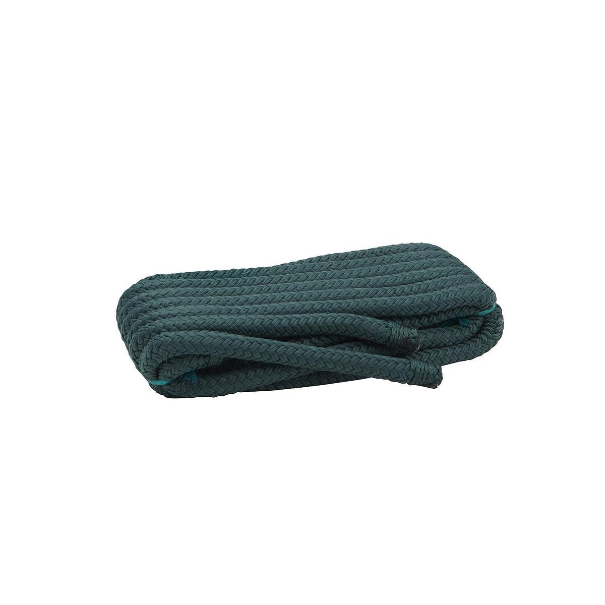 Double Braided Nylon Fender Line, Forest Green, 3/8in x 6ft, 2/PK