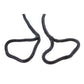 Double Braided Nylon Fender Line, Black,  3/8in x 6ft, 2/PK