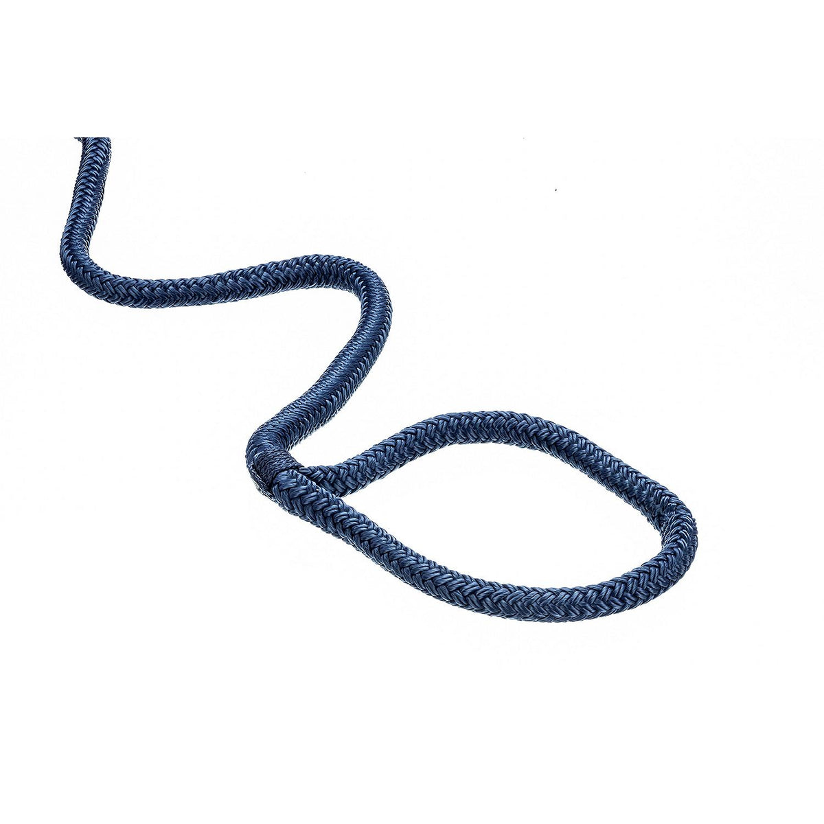 Double Braided Nylon Fender Line, Navy, 3/8in x 6ft, 2/PK
