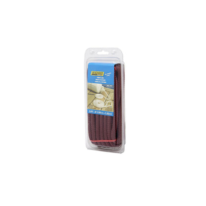Double Braided Nylon Fender Line, Burgundy, 3/8in x 6ft