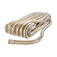 Double Braided Nylon Fender Line 3/8in x 6ft, Gold/White, 2/PK