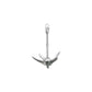 Galvanized Folding Grapnel Anchor, 7 lbs
