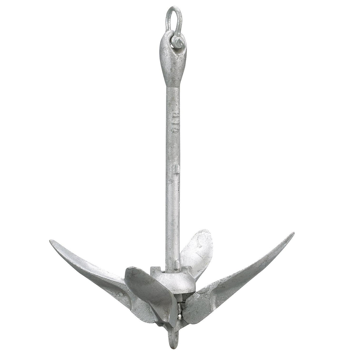 Galvanized Folding Grapnel Anchor, 7 lbs
