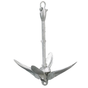 Galvanized Folding Grapnel Anchor, 7 lbs