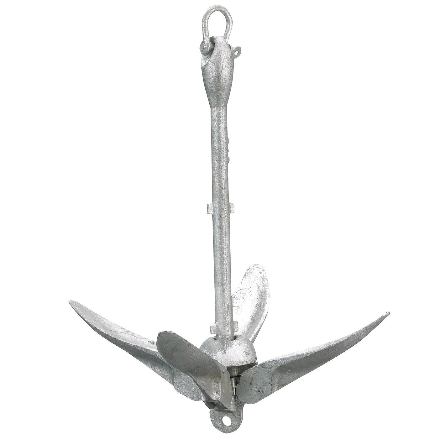Galvanized Folding Grapnel Anchor, 7 lbs