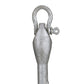 Galvanized Folding Grapnel Anchor, 7 lbs