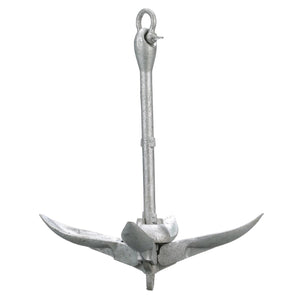 Galvanized Folding Grapnel Anchor, 9 lbs