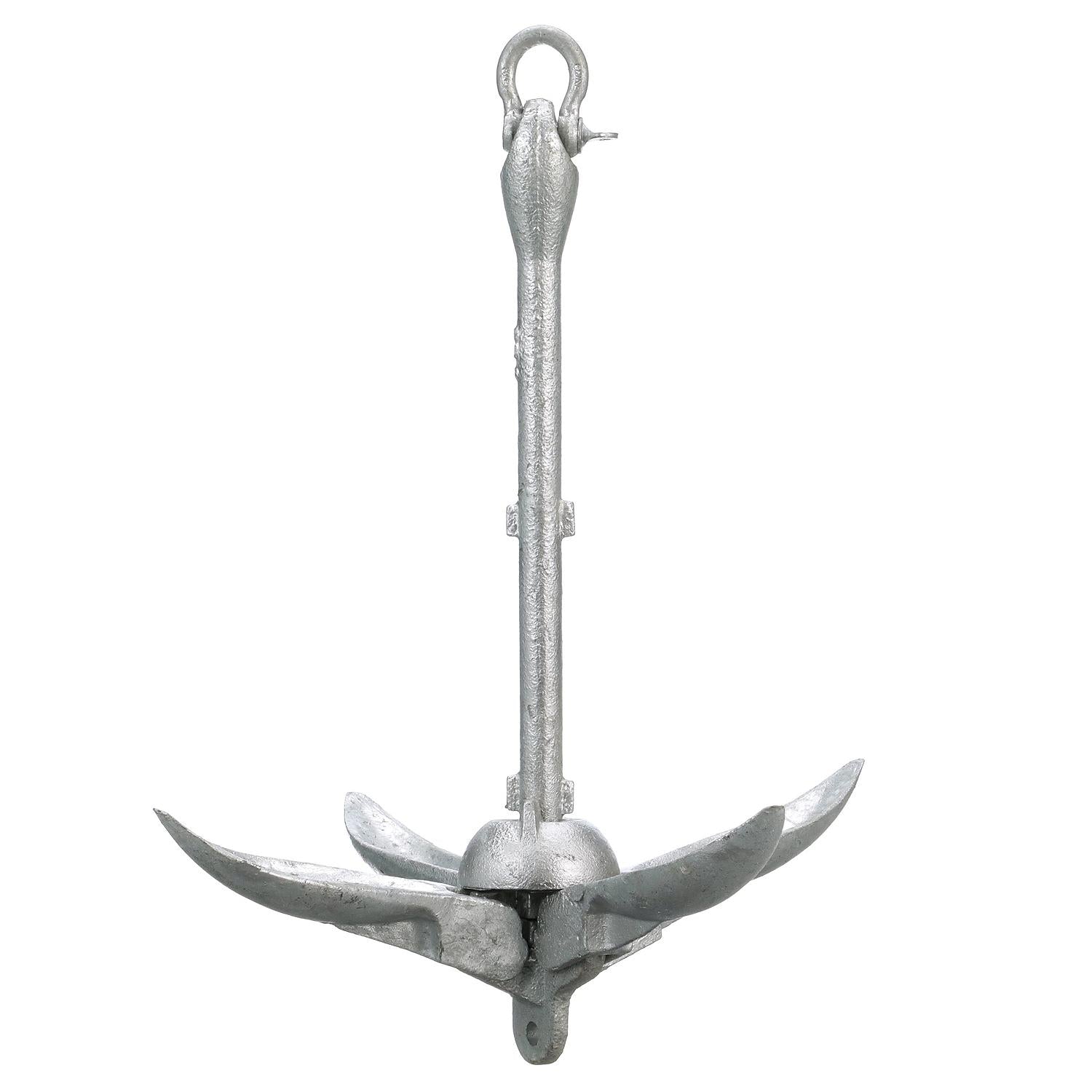 Galvanized Folding Grapnel Anchor, 9 lbs