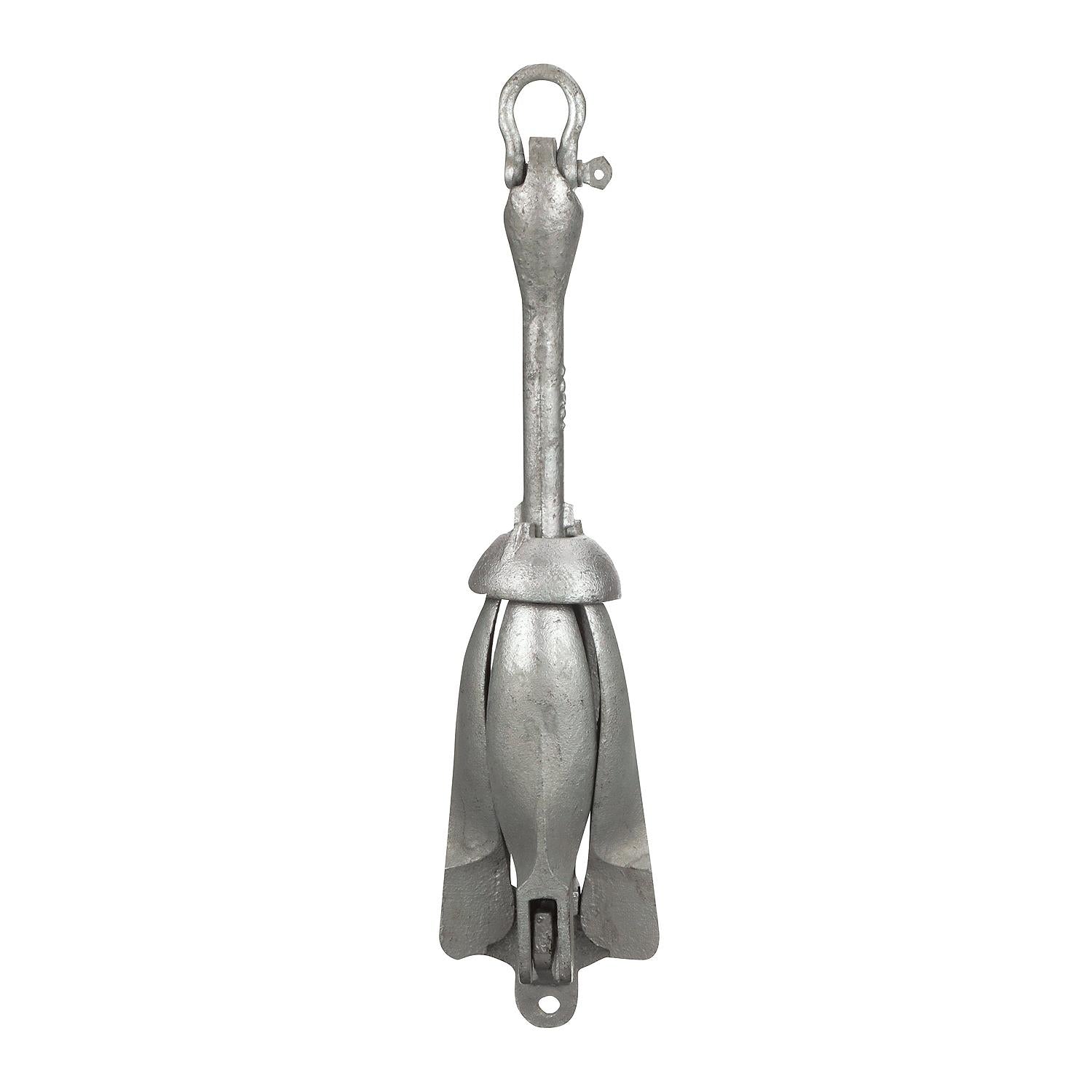 Galvanized Folding Grapnel Anchor, 13 lbs