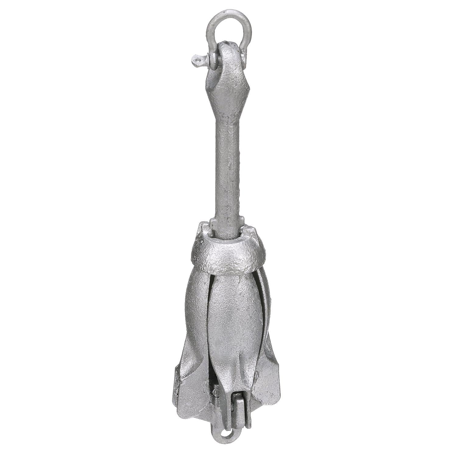 Folding Grapnel Anchor, Galvanized, 1-1/2 lb