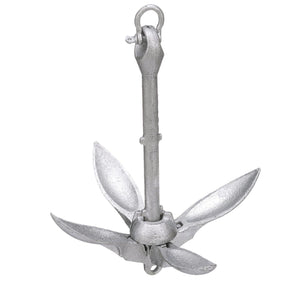 Folding Grapnel Anchor, Galvanized, 1-1/2 lb