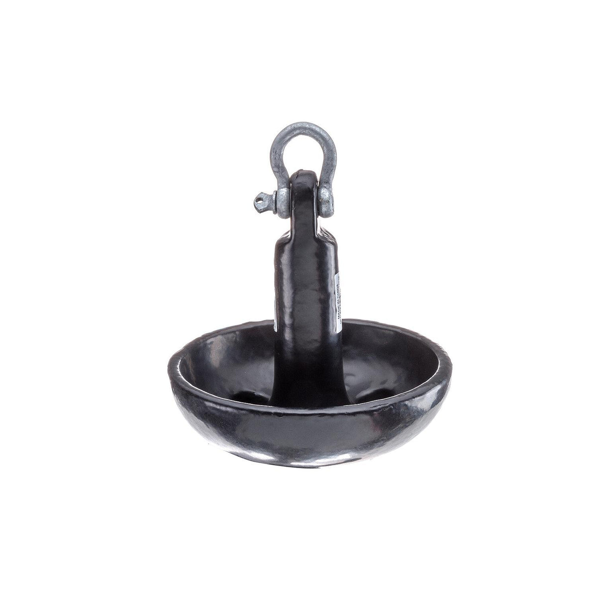 Mushroom Anchor, Vinyl Coated Cast Iron, Black, 10 lbs