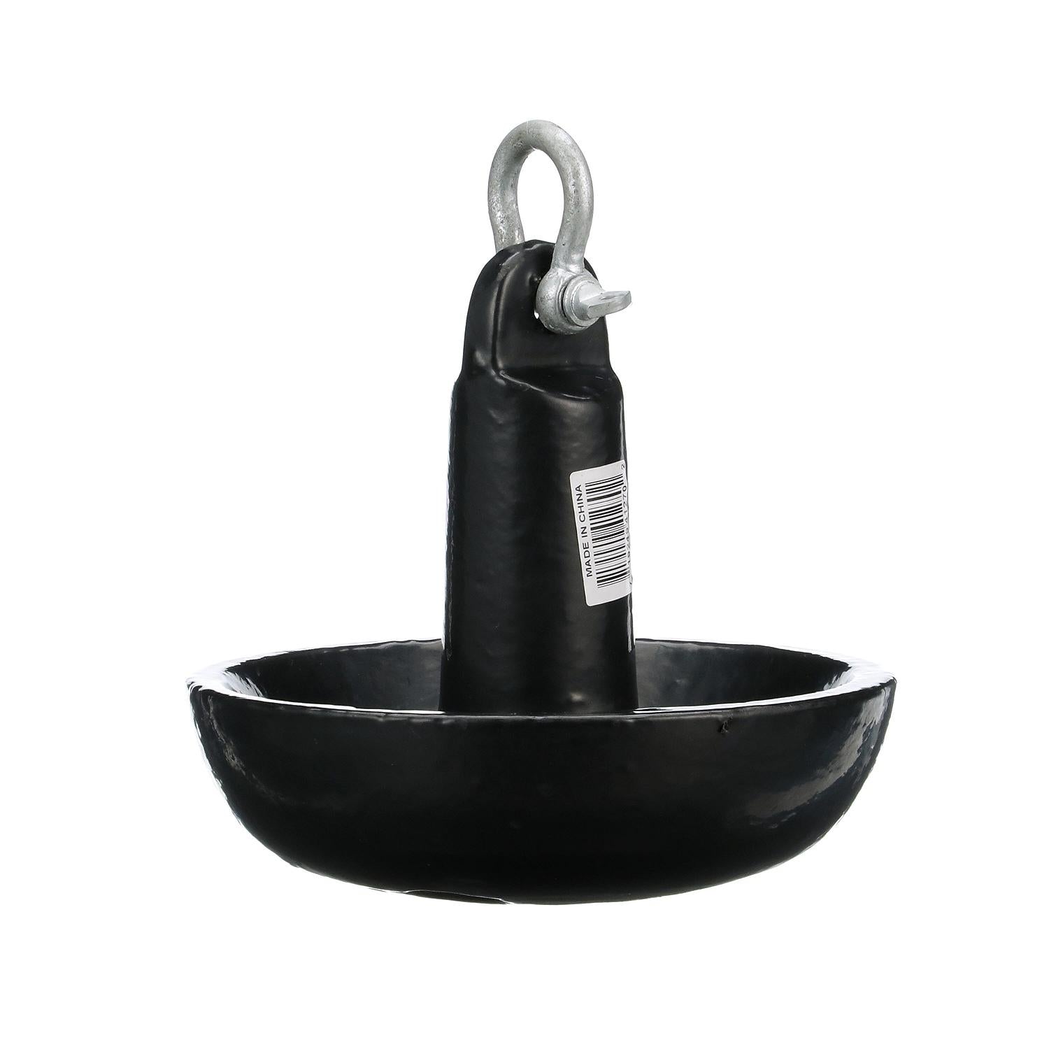 Mushroom Anchor, Black Vinyl Coated, 20 lbs