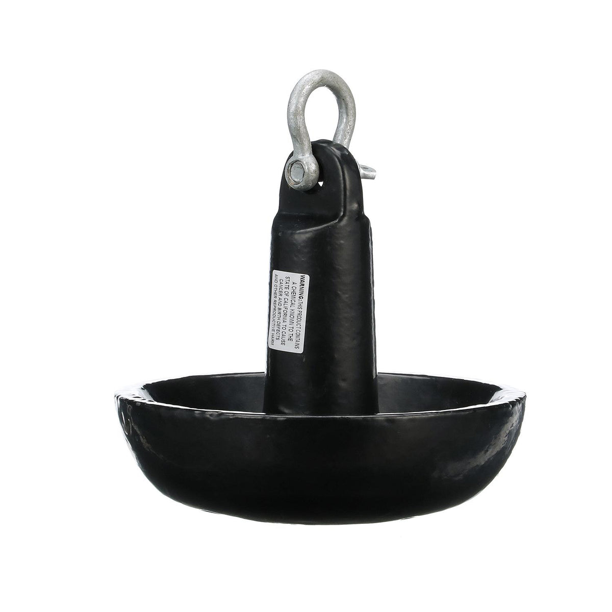 Mushroom Anchor, Black Vinyl Coated, 20 lbs