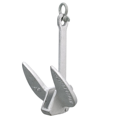 Navy Anchor, Double Dipped Painted Aluminum, 10 lbs