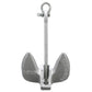 Navy Anchor, Double Dipped Painted Aluminum, 15 lbs