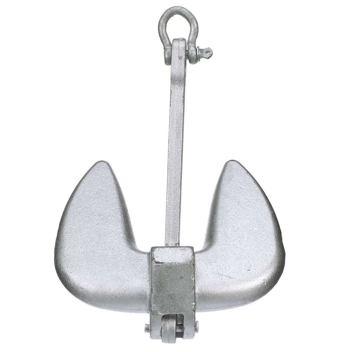 Navy Anchor, Double Dipped Painted Aluminum, 20 lbs