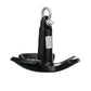 Black Vinyl Coated River Anchor, 12 lbs