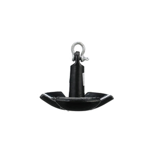 Black Vinyl Coated River Anchor, 30 lbs