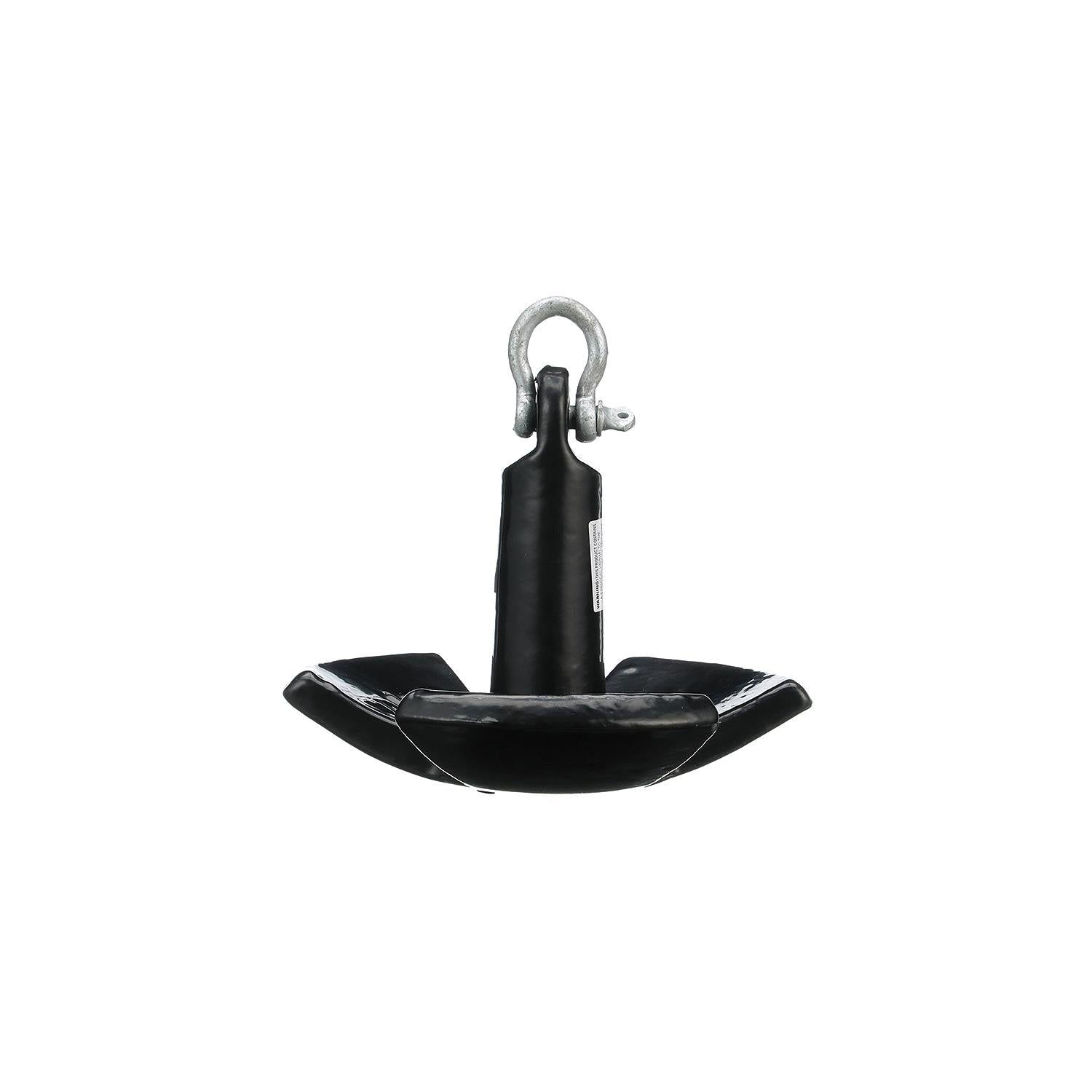 Black Vinyl Coated River Anchor, 15 lbs