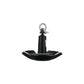 Black Vinyl Coated River Anchor, 12 lbs