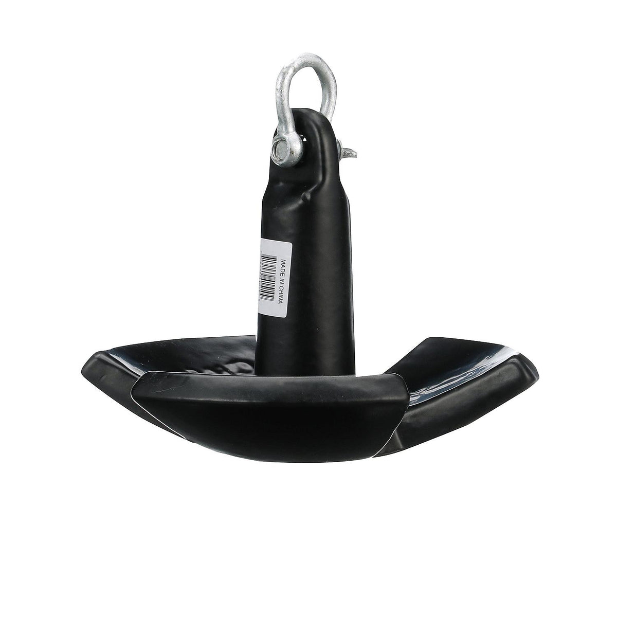Black Vinyl Coated River Anchor, 15 lbs