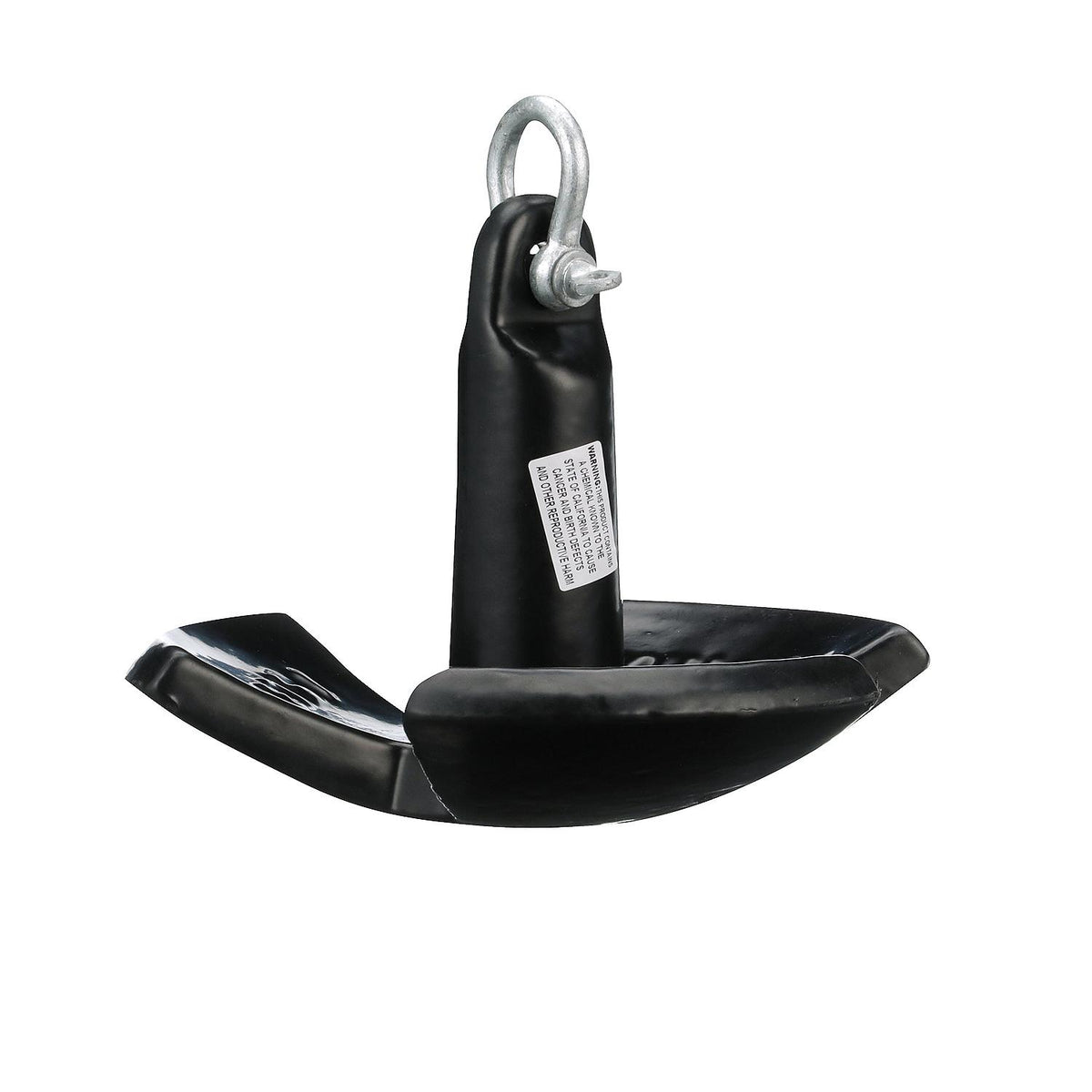 Black Vinyl Coated River Anchor, 15 lbs