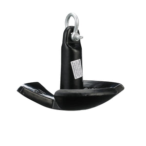 Black Vinyl Coated River Anchor, 15 lbs