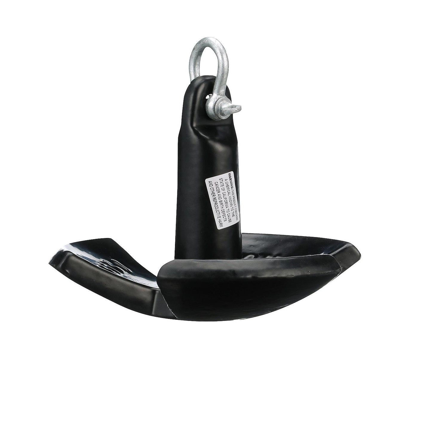 Black Vinyl Coated River Anchor, 15 lbs