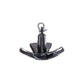 Black Vinyl Coated River Anchor, 20 lbs