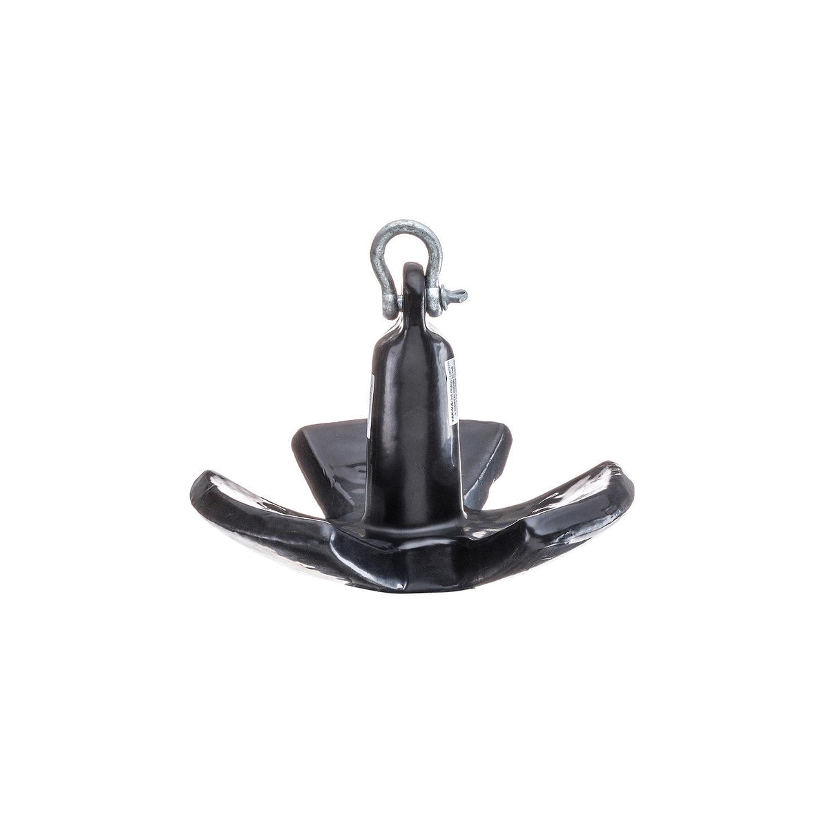 Black Vinyl Coated River Anchor, 20 lbs
